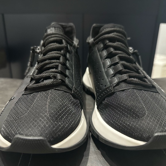 Spectre Leather Zip Runner Sneakers - Picture 1 of 5
